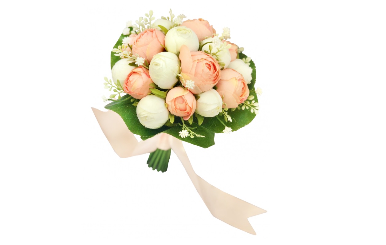 5 idei de buchete de flori din mătase pe care le poţi oferi naşei la nuntă