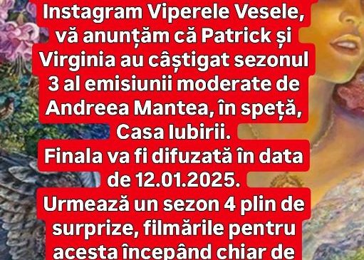 Cine sunt câștigătorii „Casa Iubirii”, sezonul 3? Dezvăluirile care au surprins fanii emisiunii de la Kanal D
