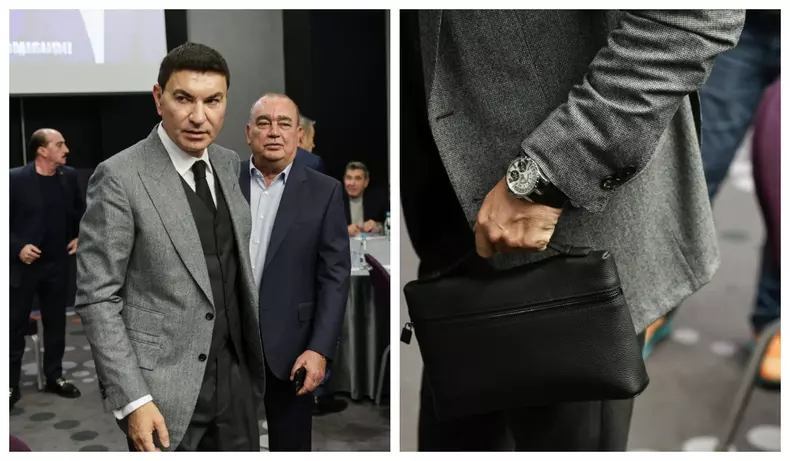 Cristi Borcea, apariție luxoasă la lansarea candidaturii lui Gigi Nețoiu pentru Primăria Capitalei. Accesoriul care a atras toate privirile: un ceas de peste 100.000 de euro