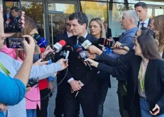 Nicușor Dan, moment amuzant după o întrebare despre Călin Georgescu: „Nu există această alternativă”