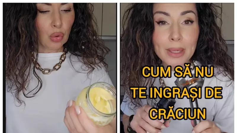 Carmen Brumă dezvăluie o rețetă de maioneză „care nu îngrașă” perfectă pentru masa de Crăciun
