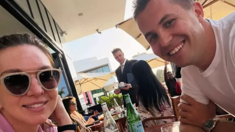 Simona Halep, apariție repetată în Dubai alături de Patrick Ciorcilă