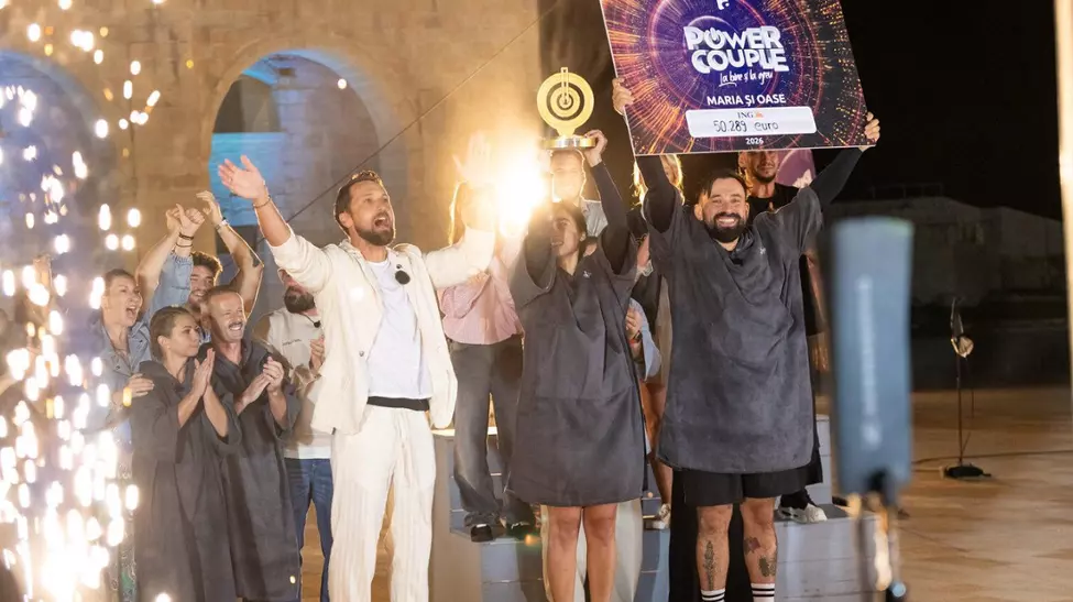 Finala „Power Couple România 2026”: Oase și Maria Pitică ies învingători