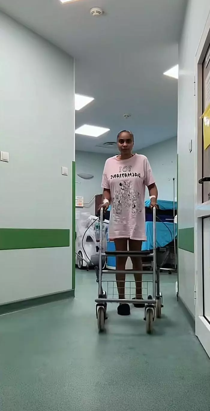 Laurette, din nou pe patul de spital. Problemele de sănătate au revenit după luni întregi de recuperare